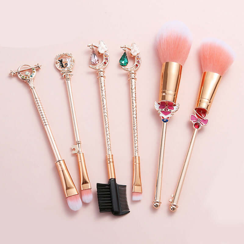 5-piece makeup brush set