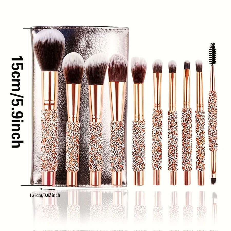 luxury makeup brush set