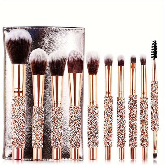 luxury makeup brush set