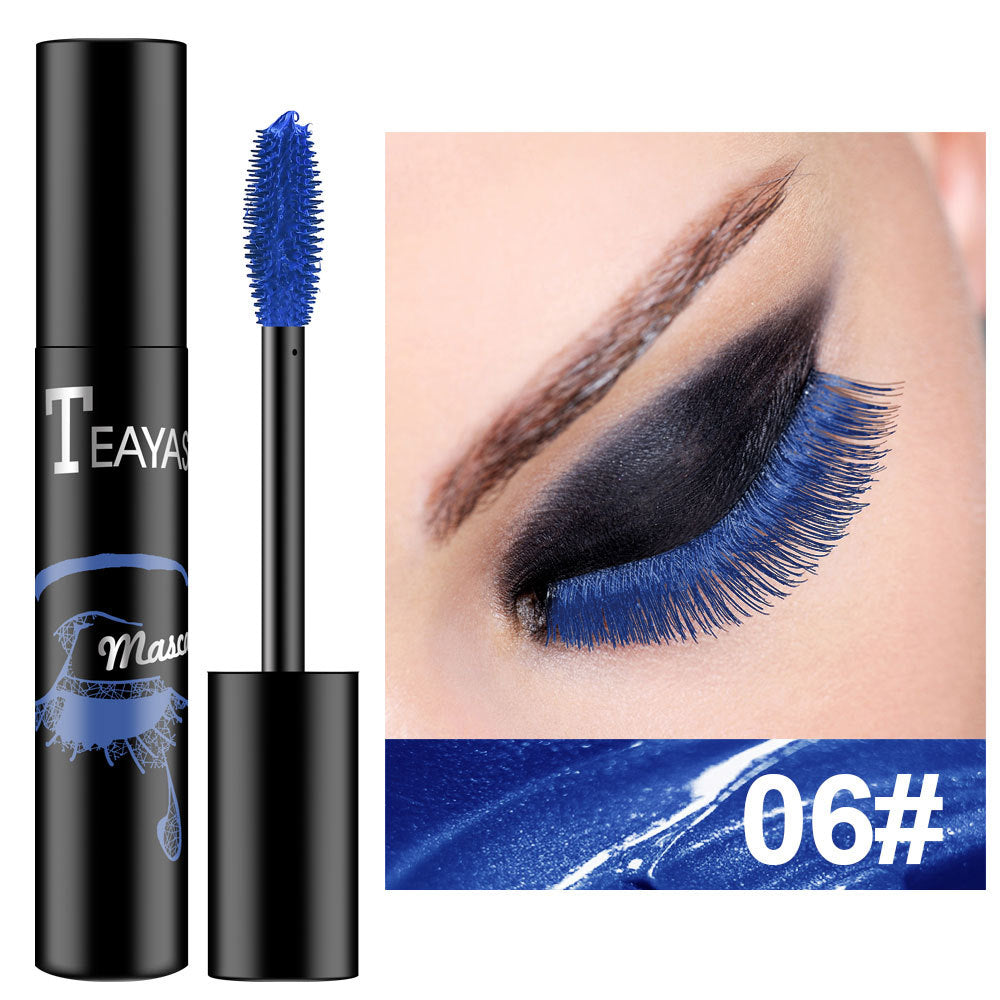 color fluorescent mascara - black waterproof tube