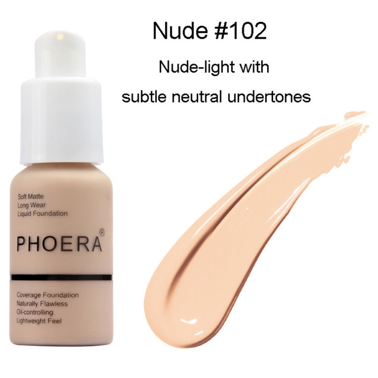 Oil control matte concealer foundation cream - Evo Beauty 30g