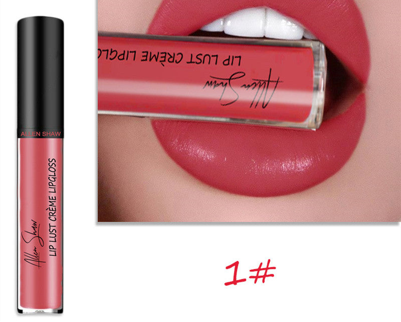 aa80f7e57508f4774d0dcfc2497073a4Creamy lip glaze silky texture lip gloss lipstick shade 2