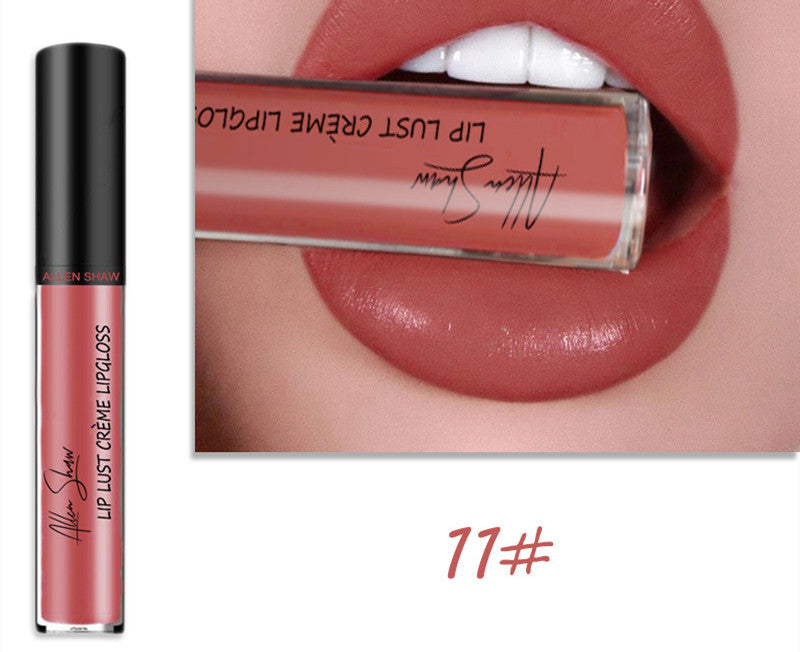 Creamy lip glaze silky texture lip gloss lipstick shade 13