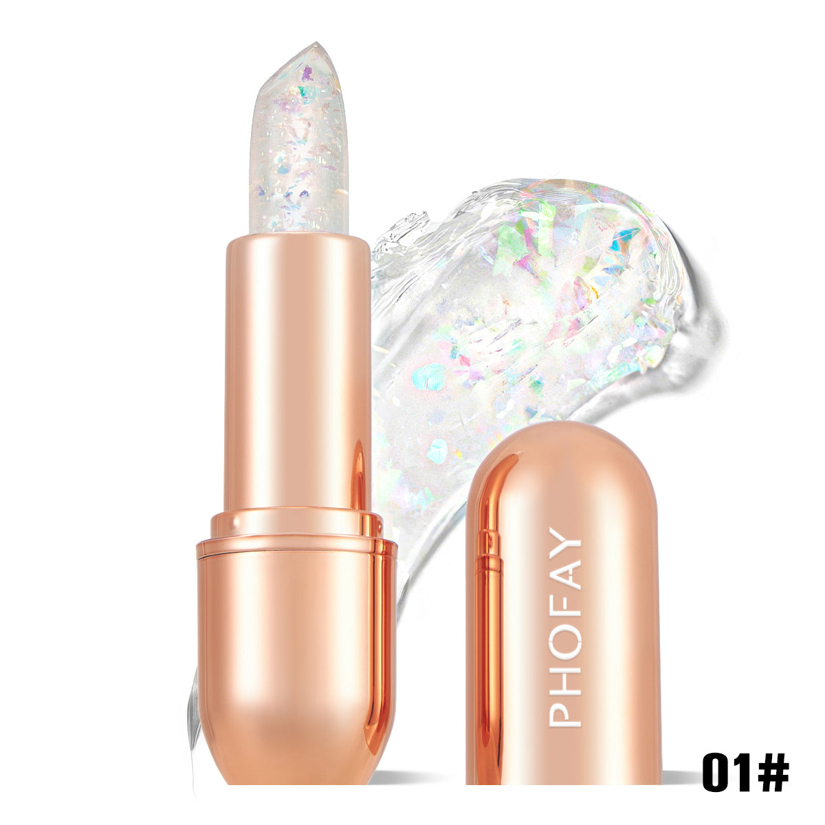 PHOFAY colour changing warm lipstick shade 01
