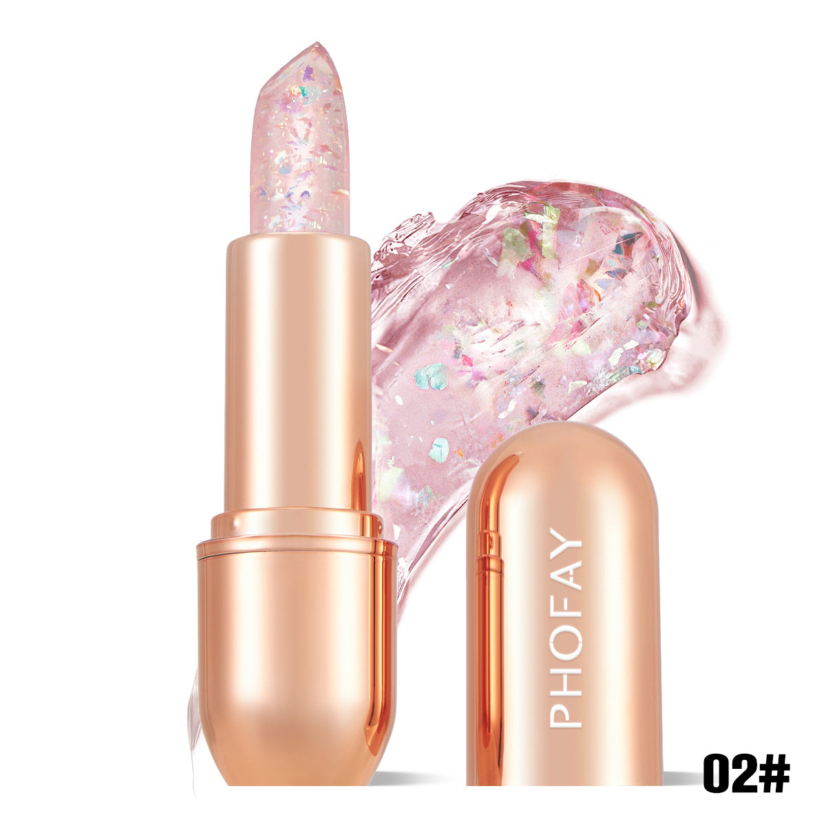 PHOFAY colour changing warm lipstick moisturising formula