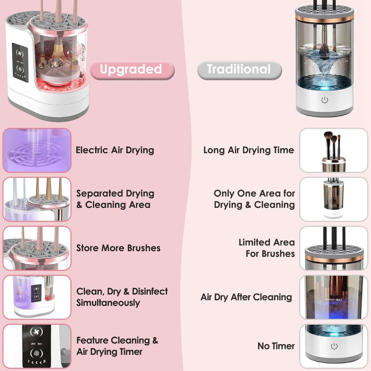 electric makeup brush cleaner