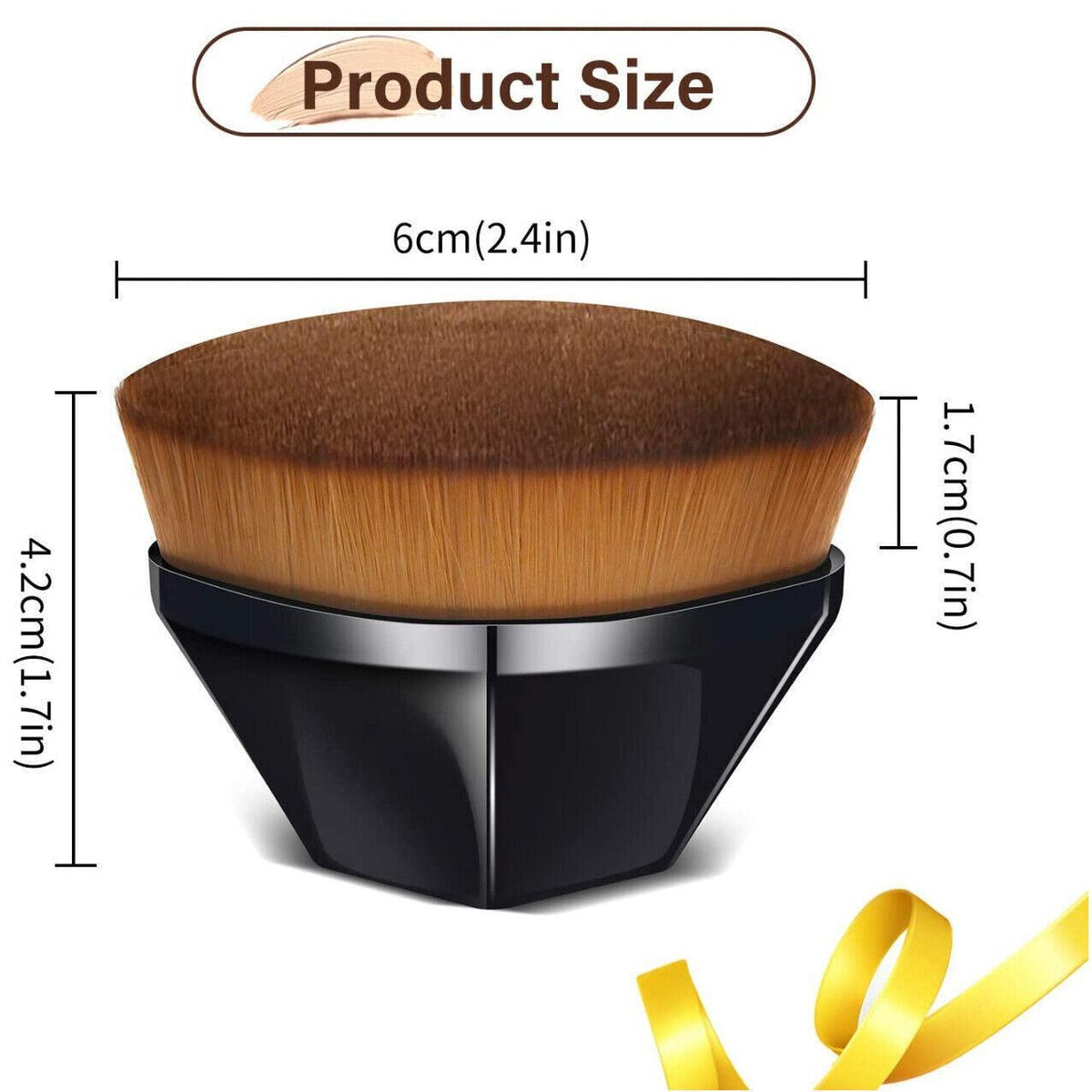Foundation Blending Brush | High-Density BB CC Cream & Powder