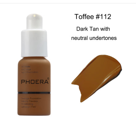 Oil control matte concealer foundation cream application