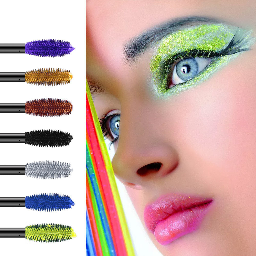 color fluorescent mascara - smudge proof all day wear