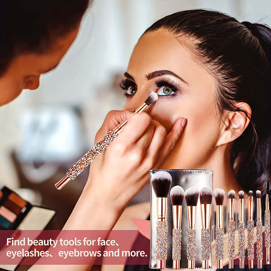 luxury makeup brush set