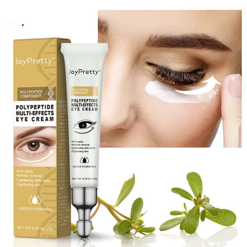 Anti dark circle eye cream peptide formula by Evo Beauty