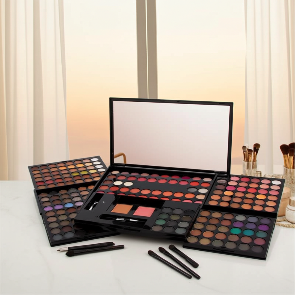 180 colors eyeshadow blush set personalized piano palette gift idea beauty
