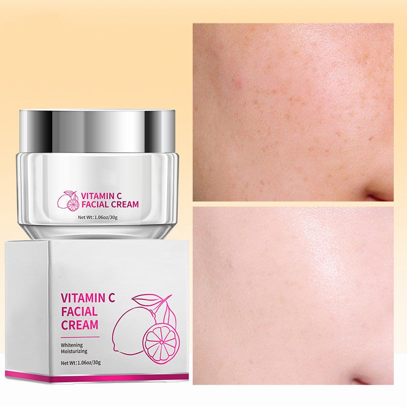 Vitamin C face cream radiant glow results