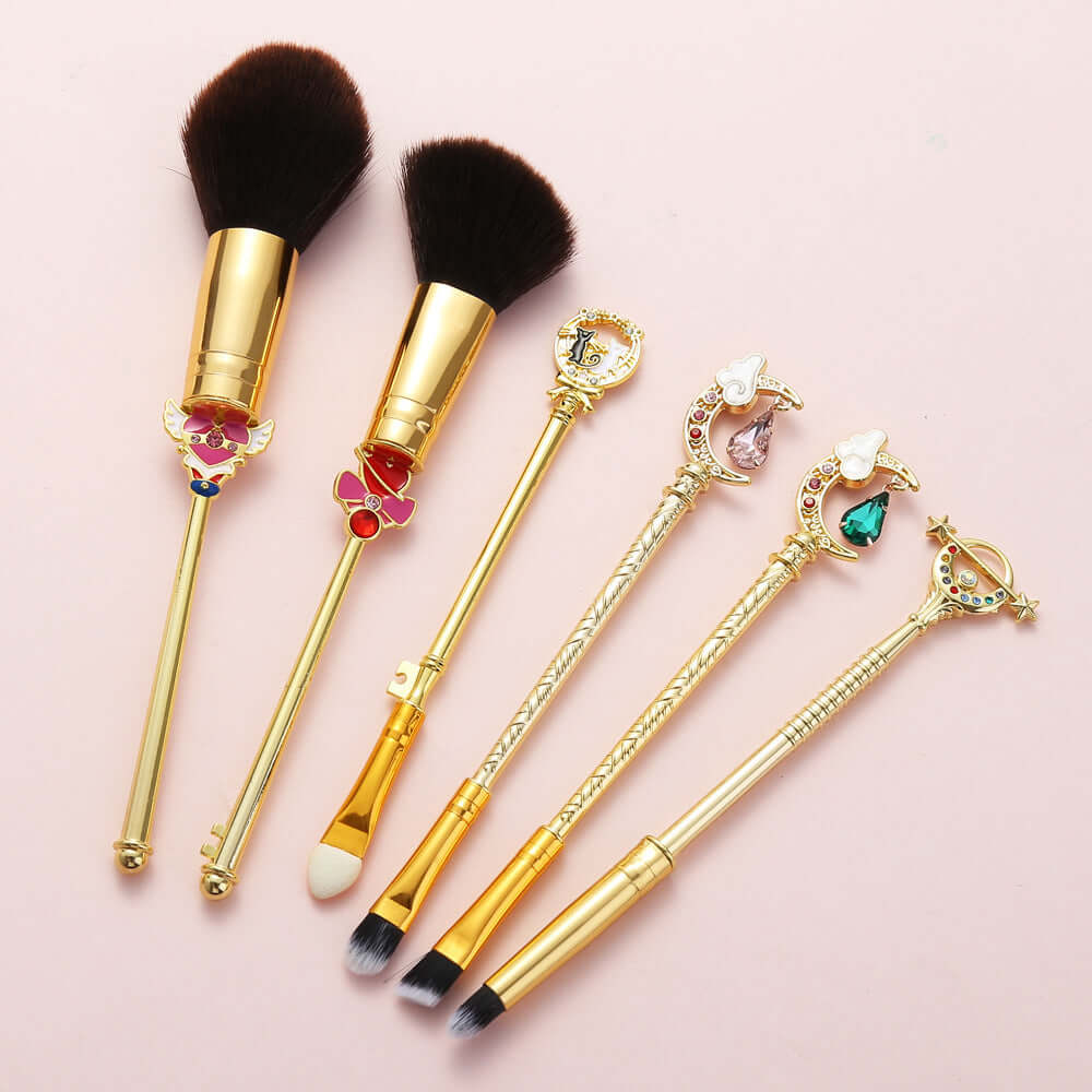 5-piece makeup brush set