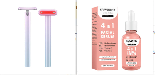 Advanced skin care 4-in-1 facial serum hydrating formula
