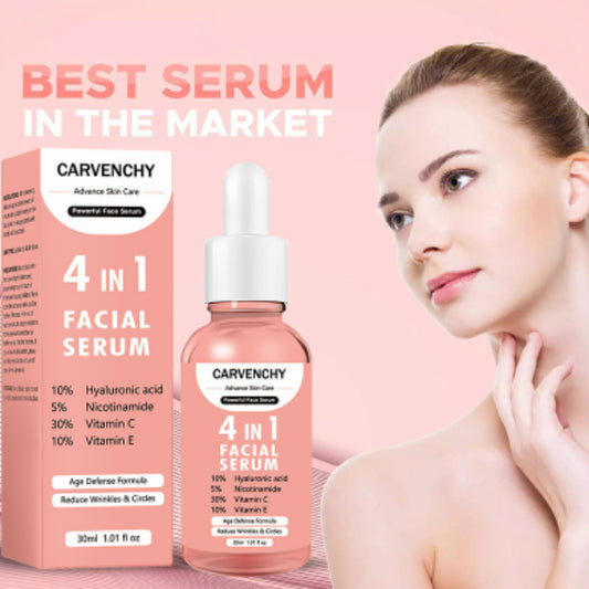 Advanced skin care 4-in-1 facial serum by Evo Beauty