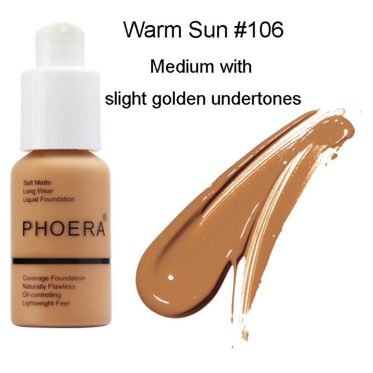 Oil control matte concealer foundation cream by Evo Beauty