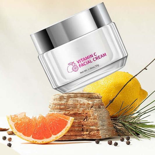 Vitamin C face cream brightening skin care by Evo Beauty