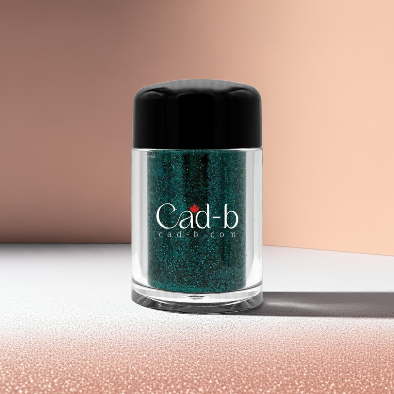aqua blue glitter eyeshadow dust - aquamarine GLT03 paraben free