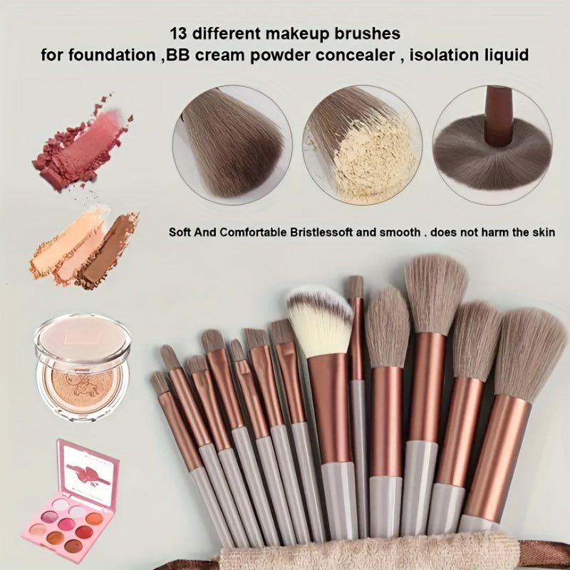 Fluffy Powder Makeup Brush | Professional Foundation & Blush