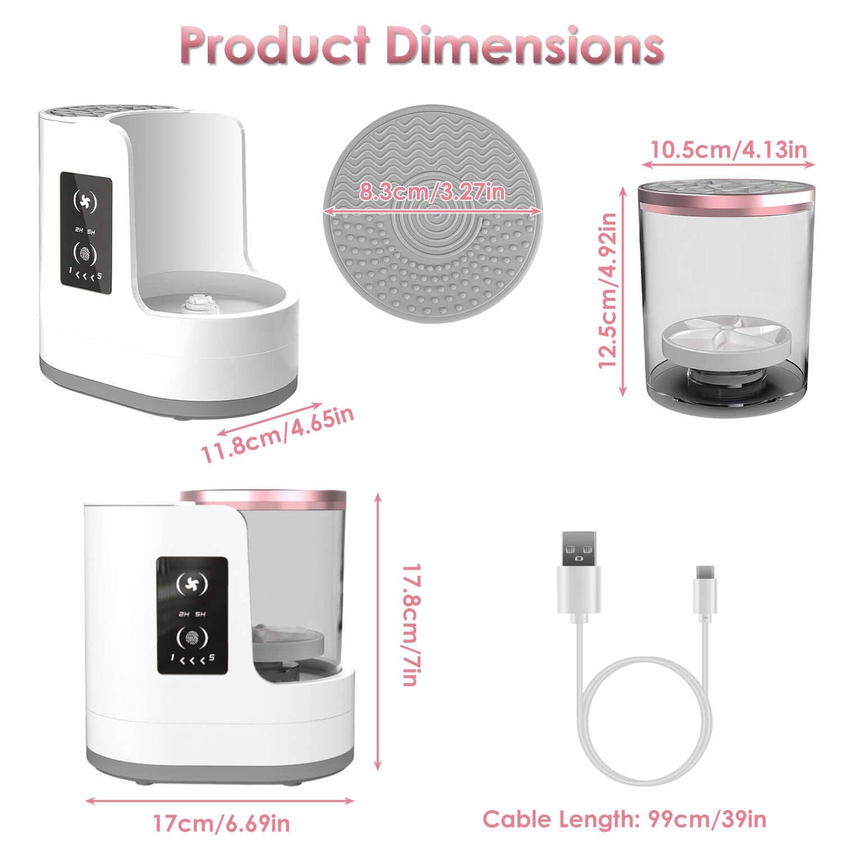 electric makeup brush cleaner