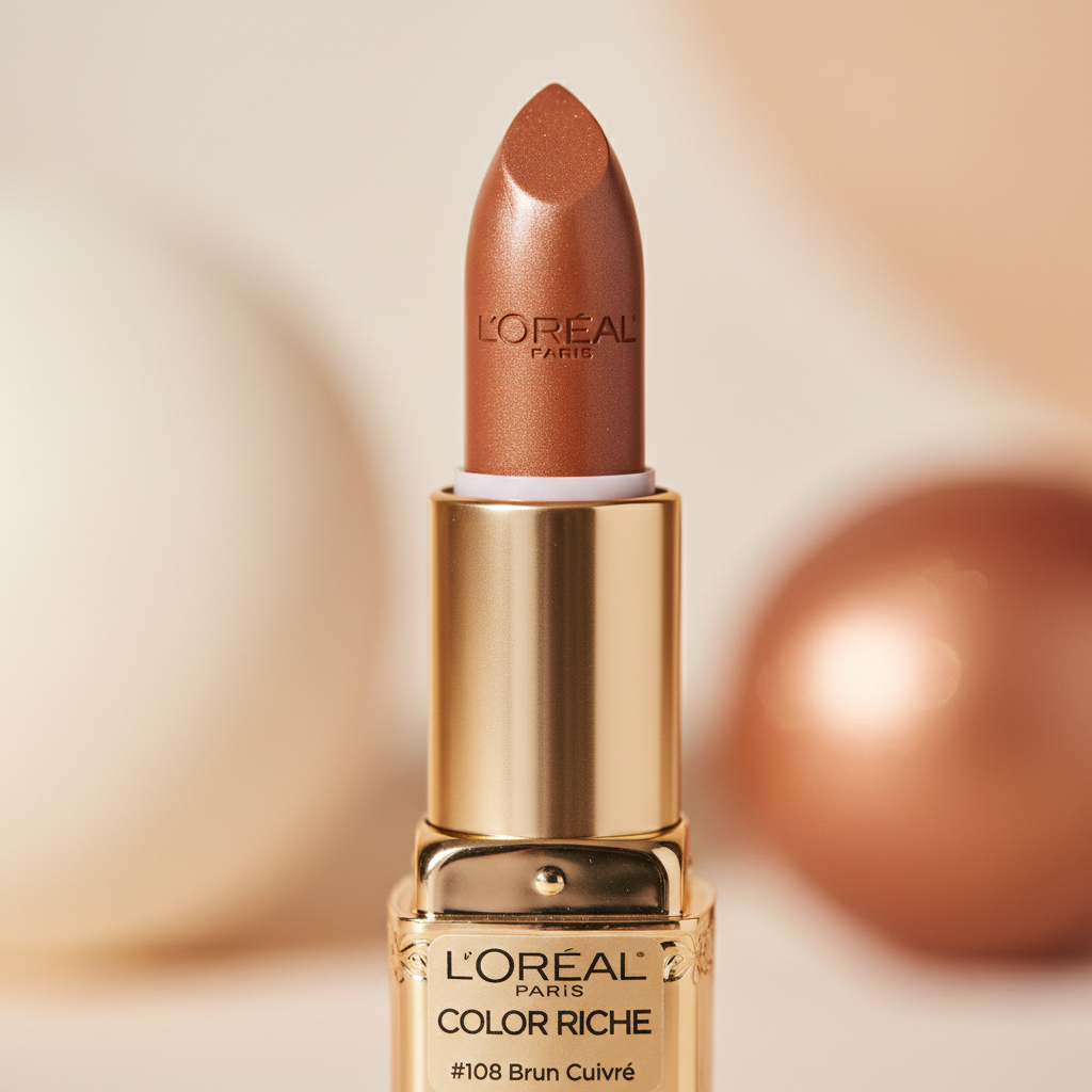 L'Oreal Colour Riche Lipstick | Brun Cuivré #108 | 4.2g
