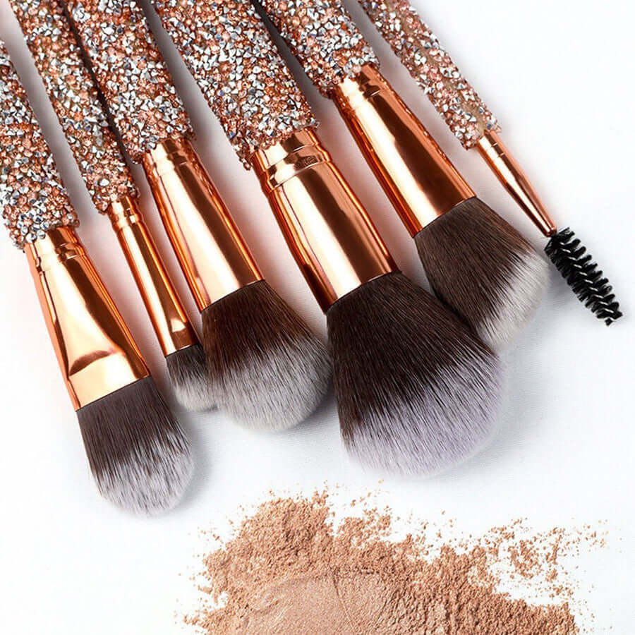 luxury makeup brush set