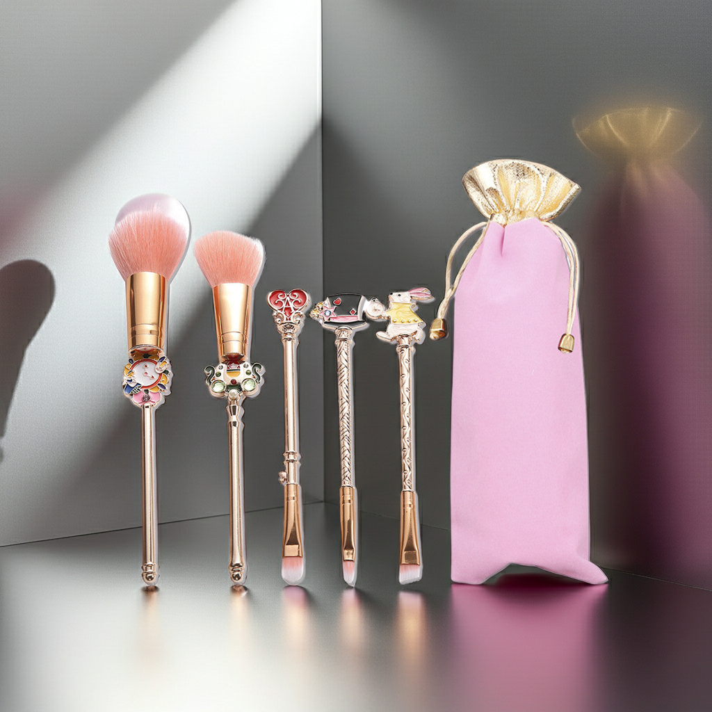 Gold Makeup Brush | Professional Gold & Rose Gold Beauty Brush