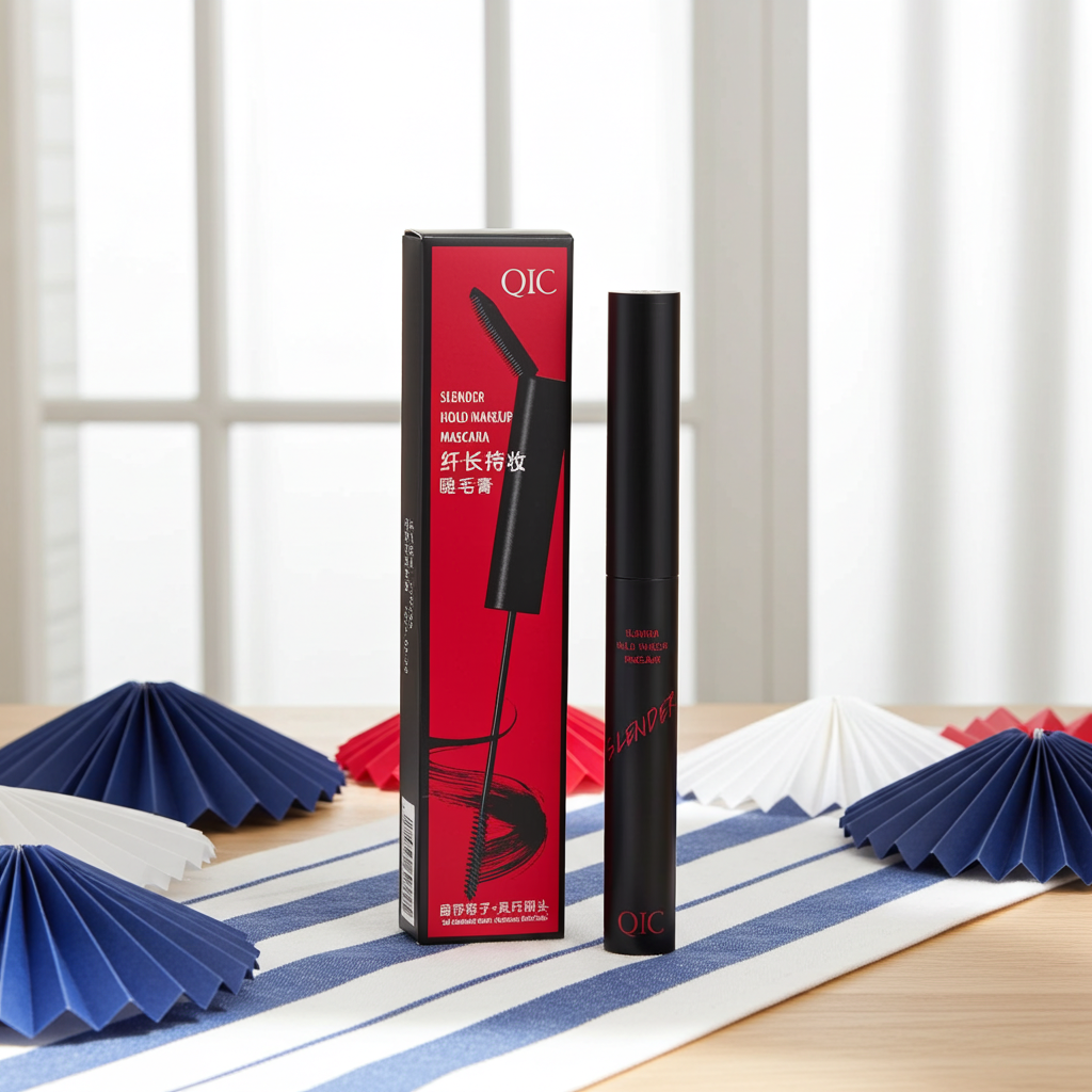 Waterproof lengthening mascara volumising dramatic lash look close-up