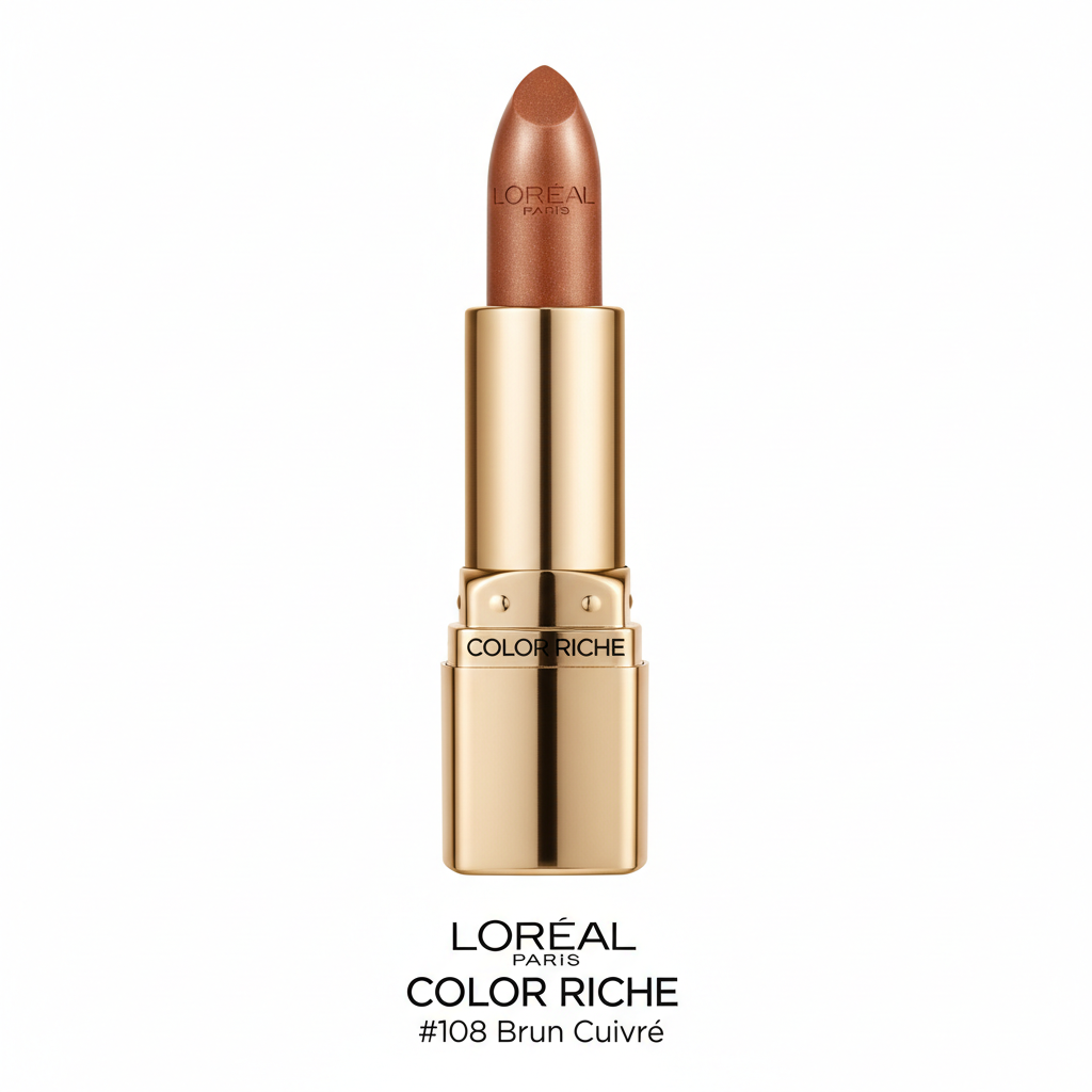 L'Oreal Colour Riche Lipstick | Brun Cuivré #108 | 4.2g