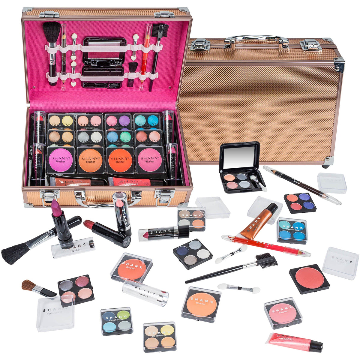 makeup train case set - premium gift packaging