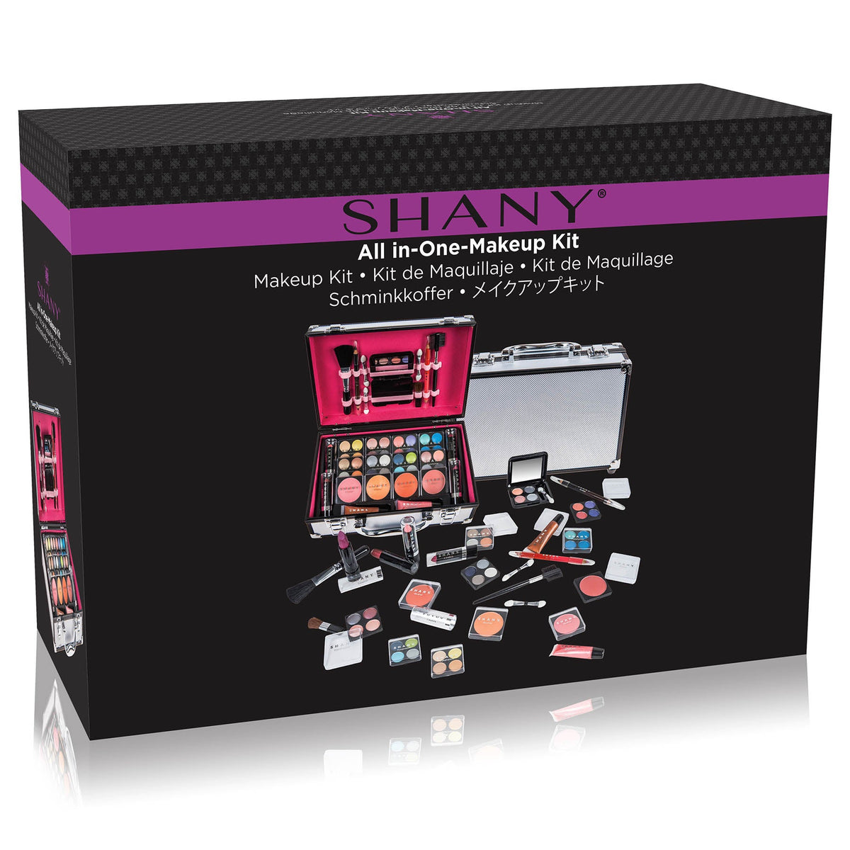 makeup train case set - travel ready beauty kit