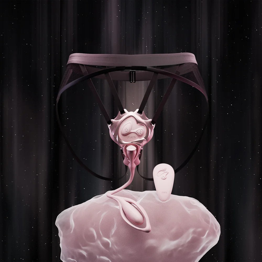 UEROS Jellyfish wearable egg vibrator - dual stimulation design