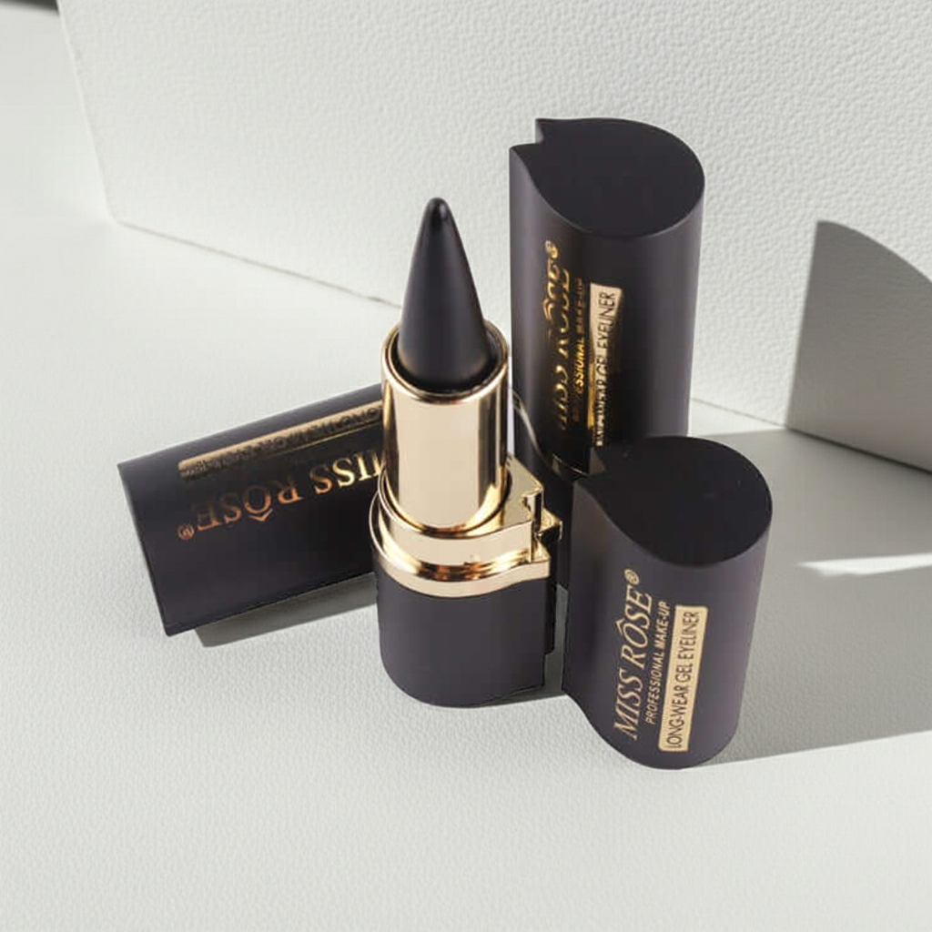 Black waterproof liquid eyeliner precision lifestyle Evo Beauty